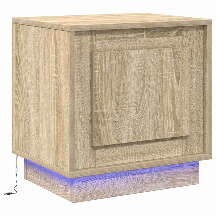 Dulap de noapte 2 pcs Stejar Sonoma 44 x 34,5 x 45 cm - WALTI WALTI