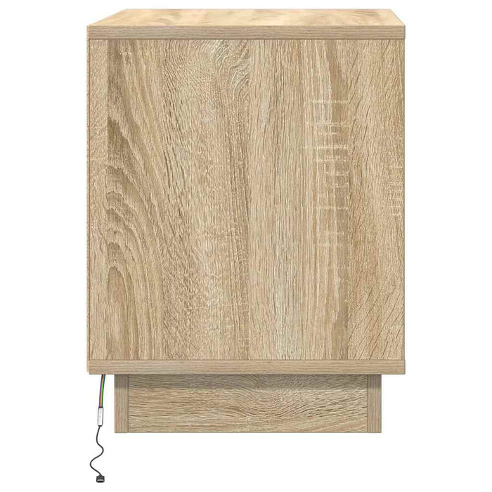 Dulap de noapte 2 pcs Stejar Sonoma 44 x 34,5 x 45 cm - WALTI WALTI