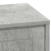Dulap de noapte Gri din beton 44 x 34,5 x 45 cm Lemn compozit - WALTI WALTI