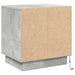 Dulap de noapte Gri din beton 44 x 34,5 x 45 cm Lemn compozit - WALTI WALTI