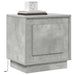 Dulap de noapte 2 pcs Gri din beton 44 x 34,5 x 45 cm - WALTI WALTI