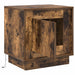 Dulap de noapte Stejar fumuriu 44 x 34,5 x 45 cm Lemn compozit - WALTI WALTI