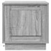 Dulap de noapte 2 pcs Gri 44 x 34,5 x 45 cm Lemn compozit - WALTI WALTI