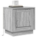 Dulap de noapte 2 pcs Gri 44 x 34,5 x 45 cm Lemn compozit - WALTI WALTI