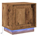 Dulap de noapte Lemn vechi 44 x 34,5 x 45 cm Lemn compozit - WALTI WALTI