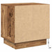 Dulap de noapte Lemn vechi 44 x 34,5 x 45 cm Lemn compozit - WALTI WALTI