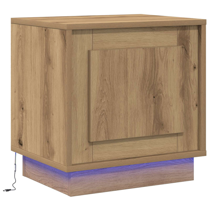 Dulap de noapte Stejar Artizanal 44 x 34,5 x 45 cm - WALTI WALTI