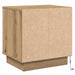 Dulap de noapte 2 pcs Stejar Artizanal 44 x 34,5 x 45 cm - WALTI WALTI