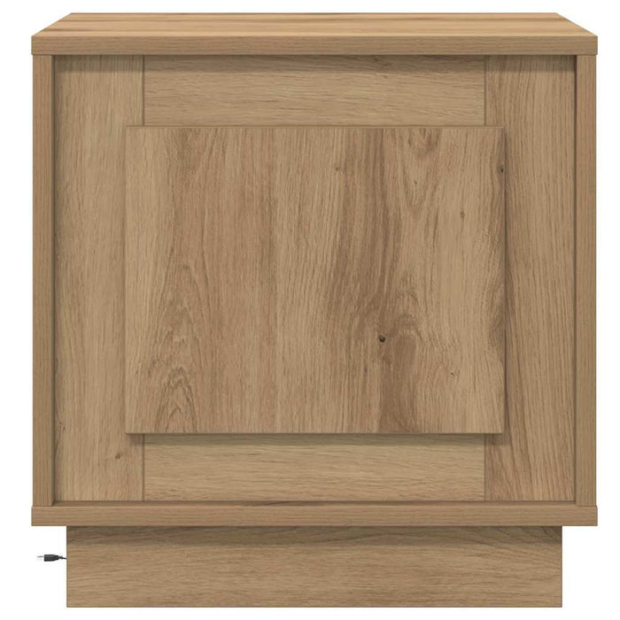 Dulap de noapte 2 pcs Stejar Artizanal 44 x 34,5 x 45 cm - WALTI WALTI