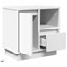 Dulap de noapte cu sertar Alb 50 x 34,5 x 50 cm Lemn compozit - WALTI WALTI