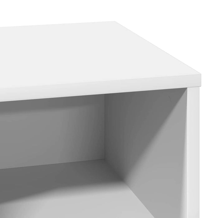 Dulap de noapte 2 pcs Alb 50 x 34,5 x 50 cm Lemn compozit - WALTI WALTI