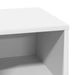Dulap de noapte 2 pcs Alb 50 x 34,5 x 50 cm Lemn compozit - WALTI WALTI