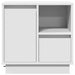 Dulap de noapte 2 pcs Alb 50 x 34,5 x 50 cm Lemn compozit - WALTI WALTI