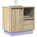 Dulap de noapte Stejar Sonoma 50 x 34,5 x 50 cm Lemn compozit - WALTI WALTI