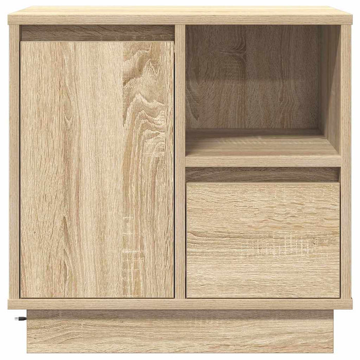 Dulap de noapte cu sertar 2 pcs Stejar Sonoma 50 x 34,5 x 50 cm - WALTI WALTI
