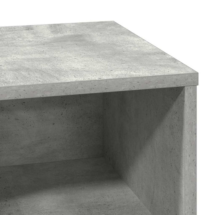 Dulap de noapte cu sertar 2 pcs Gri din beton 50 x 34,5 x 50 cm - WALTI WALTI