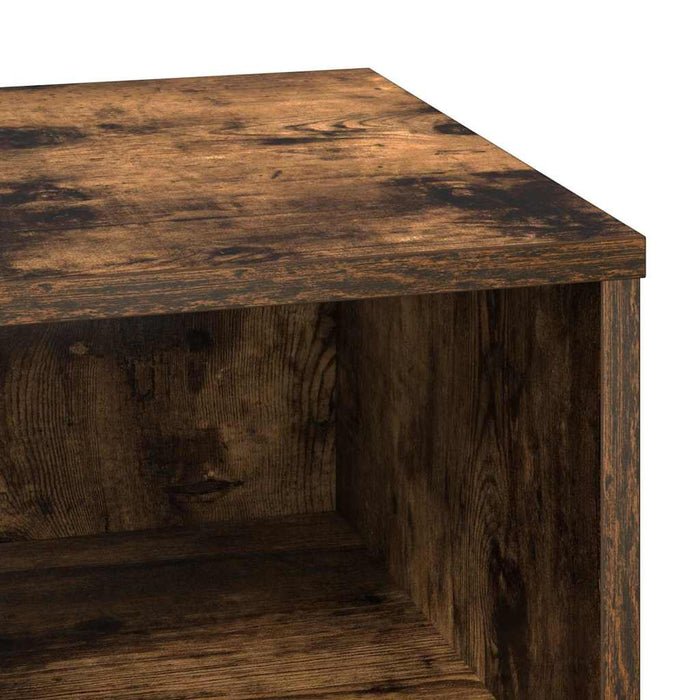 Dulap de noapte Stejar fumuriu 50 x 34,5 x 50 cm Lemn compozit - WALTI WALTI