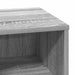 Dulap de noapte 2 pcs Gri 50 x 34,5 x 50 cm Lemn compozit - WALTI WALTI