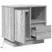 Dulap de noapte 2 pcs Gri 50 x 34,5 x 50 cm Lemn compozit - WALTI WALTI