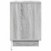 Dulap de noapte 2 pcs Gri 50 x 34,5 x 50 cm Lemn compozit - WALTI WALTI