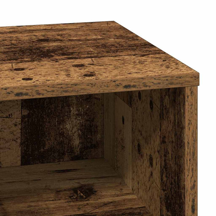 Dulap de noapte cu sertar 2 pcs Lemn vechi 50 x 34,5 x 50 cm - WALTI WALTI