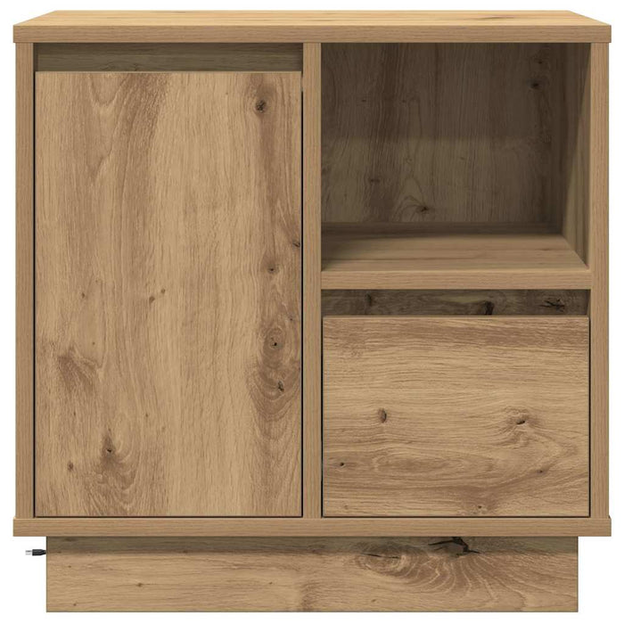 Dulap de noapte cu sertar Stejar Artizanal 50 x 34,5 x 50 cm - WALTI WALTI