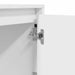 Dulap de noapte Alb 39 x 34,5 x 50 cm Lemn compozit - WALTI WALTI