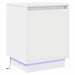 Dulap de noapte Alb 39 x 34,5 x 50 cm Lemn compozit - WALTI WALTI