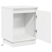 Dulap de noapte Alb 39 x 34,5 x 50 cm Lemn compozit - WALTI WALTI
