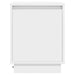 Dulap de noapte Alb 39 x 34,5 x 50 cm Lemn compozit - WALTI WALTI