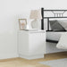 Dulap de noapte 2 pcs Alb 39 x 34,5 x 50 cm Lemn compozit - WALTI WALTI