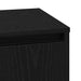 Dulap de noapte Stejar Negru 39 x 34,5 x 50 cm Lemn compozit - WALTI WALTI