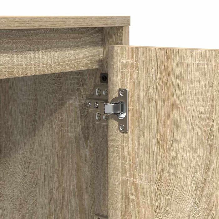 Dulap de noapte Stejar Sonoma 39 x 34,5 x 50 cm Lemn compozit - WALTI WALTI