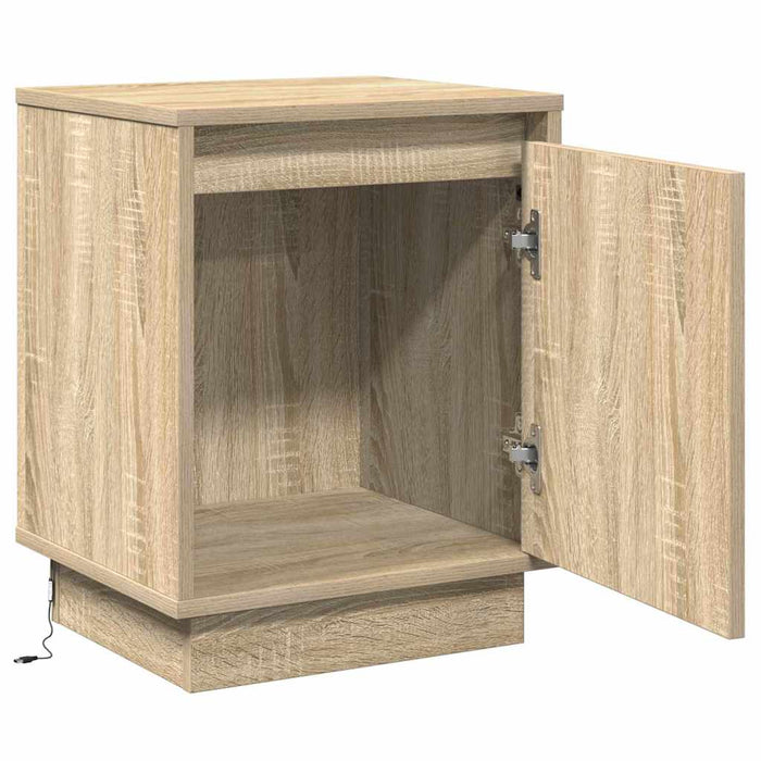 Dulap de noapte 2 pcs Stejar Sonoma 39 x 34,5 x 50 cm - WALTI WALTI
