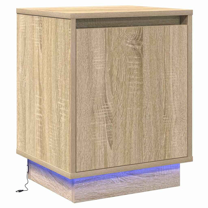 Dulap de noapte 2 pcs Stejar Sonoma 39 x 34,5 x 50 cm - WALTI WALTI