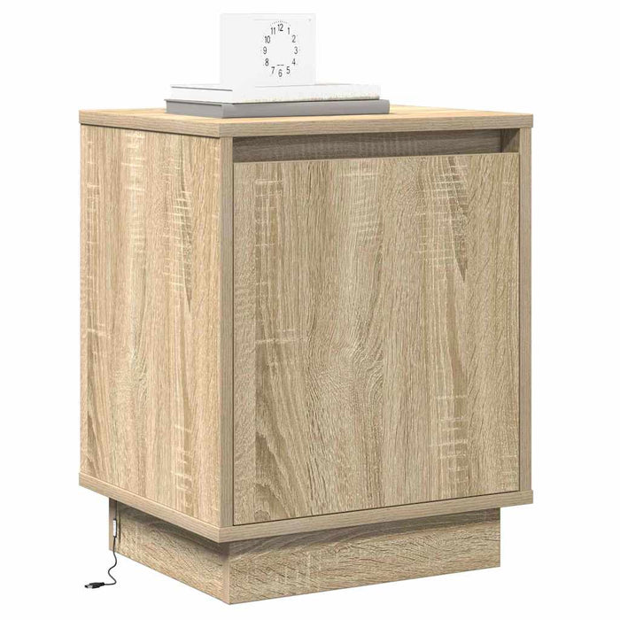 Dulap de noapte 2 pcs Stejar Sonoma 39 x 34,5 x 50 cm - WALTI WALTI