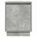Dulap de noapte Gri din beton 39 x 34,5 x 50 cm Lemn compozit - WALTI WALTI