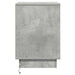 Dulap de noapte Gri din beton 39 x 34,5 x 50 cm Lemn compozit - WALTI WALTI