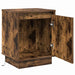 Dulap de noapte cu 2 pcs Stejar fumuriu 39 x 34.5 x 50 cm - WALTI WALTI