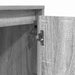 Dulap de noapte Gri 39 x 34,5 x 50 cm Lemn compozit - WALTI WALTI