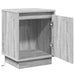 Dulap de noapte 2 pcs Gri 39 x 34,5 x 50 cm Lemn compozit - WALTI WALTI