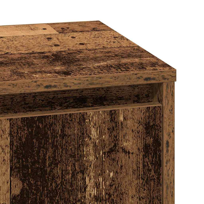 Dulap de noapte Lemn vechi 39 x 34,5 x 50 cm Lemn compozit - WALTI WALTI