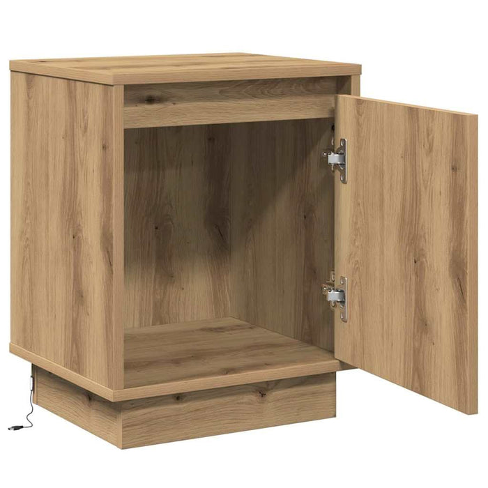 Dulap de noapte Stejar Artizanal 39 x 34,5 x 50 cm - WALTI WALTI