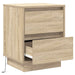 Dulap de noapte Stejar Sonoma 39 x 34,5 x 50 cm Lemn compozit - WALTI WALTI