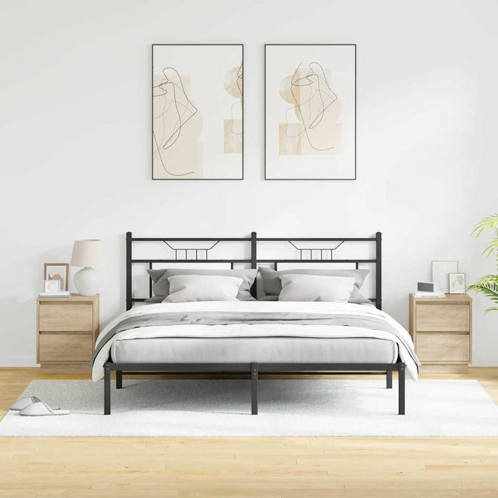 Dulap de noapte cu sertar 2 pcs Stejar Sonoma 39 x 34,5 x 50 cm - WALTI WALTI