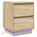 Dulap de noapte cu sertar 2 pcs Stejar Sonoma 39 x 34,5 x 50 cm - WALTI WALTI