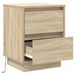 Dulap de noapte cu sertar 2 pcs Stejar Sonoma 39 x 34,5 x 50 cm - WALTI WALTI