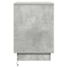 Dulap de noapte Gri din beton 39 x 34,5 x 50 cm Lemn compozit - WALTI WALTI