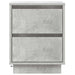 Dulap de noapte cu sertar 2 pcs Gri din beton 39 x 34,5 x 50 cm - WALTI WALTI