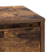 Dulap de noapte Stejar fumuriu 39 x 34,5 x 50 cm Lemn compozit - WALTI WALTI